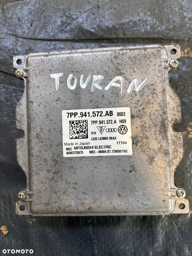 Vw Touran Skoda przetwornica moduł LED 7PP941572AB - 4