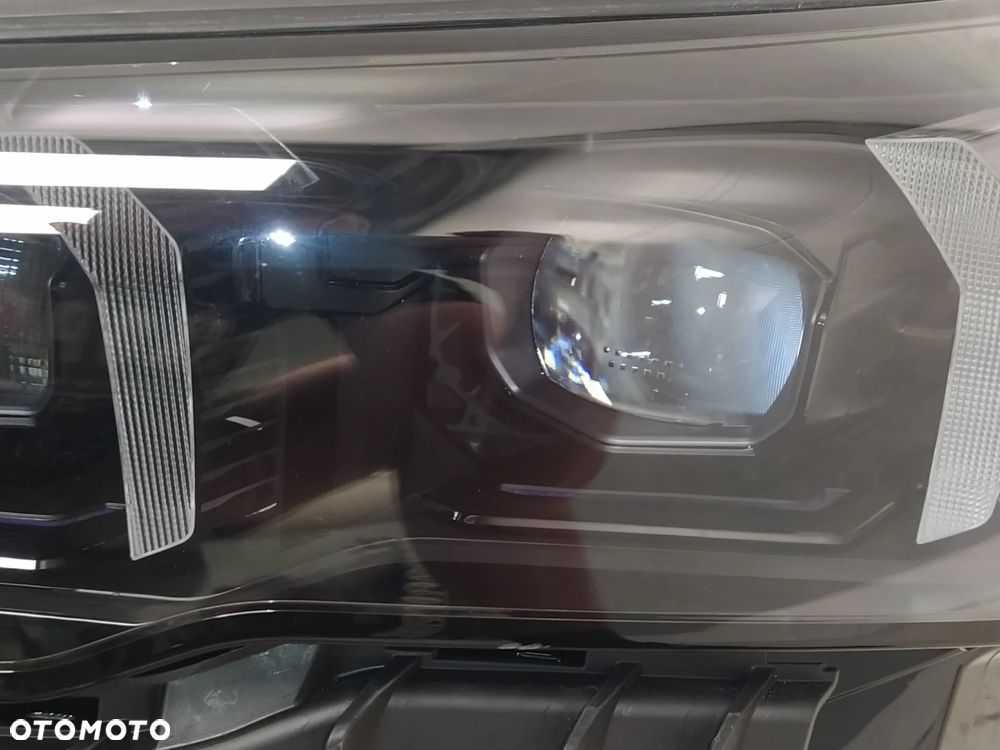 BMW 5 G60 G61 REFLEKTOR LAMPA PRZÓD PRZEDNIA LEWA FULL LED PRZETWORNICA KOMPLETNA BLACK ORYGINAŁ - 7