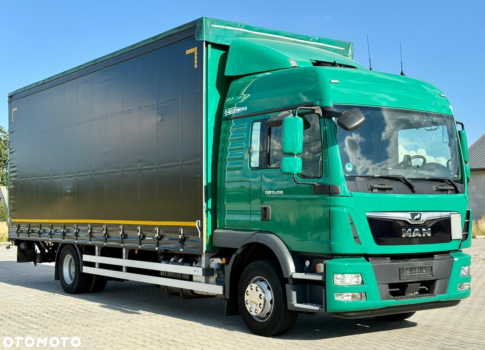 MAN TGM 12.250 / TGL 12.250 / FIRANKA / WINDA / AUTOMAT / 18 PALET / SYPIALKA / 2017 ROK - 1