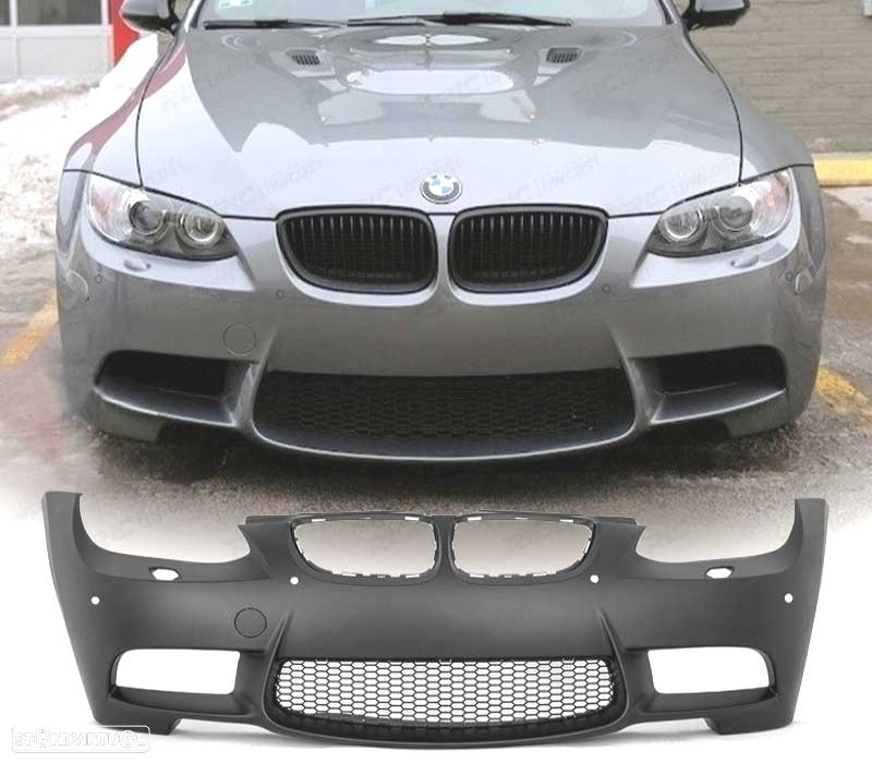 PARA-CHOQUES FRONTAL BMW E92 93 06-10 LOOK M3 PDC + CONDUTOS DE AR PARA TRAVOES AR - 1
