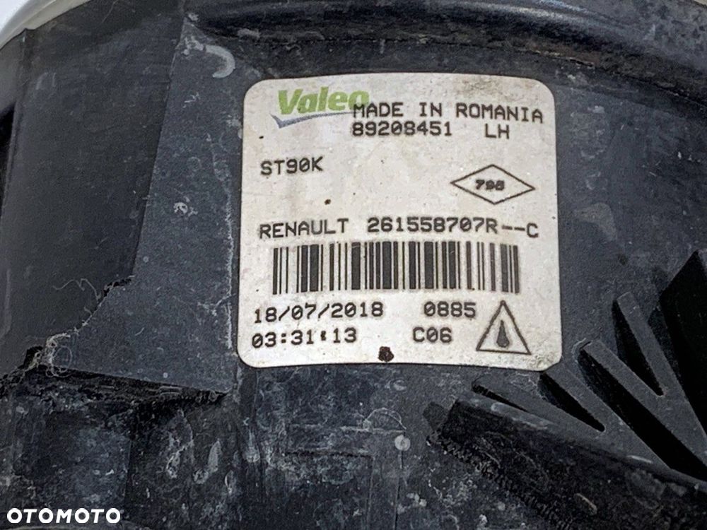 HALOGEN LEWY PRZÓD  RENAULT GRAND SCÉNIC IV (R9_) 2016 - 2022 1.3 TCe 140 103 kW [140 KM] benzyna - 4