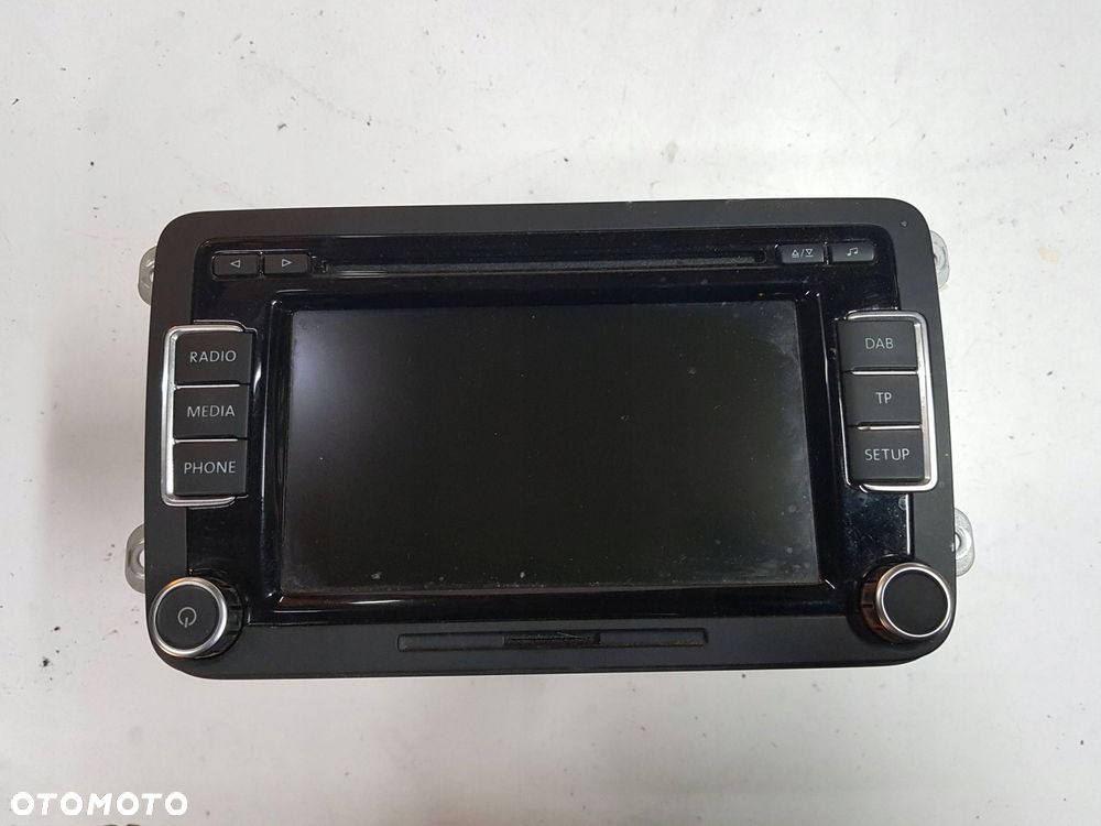 VW PASSAT B7 10-14r CC RADIO CD RADIOODTWARZACZ 3C8035195G - 1