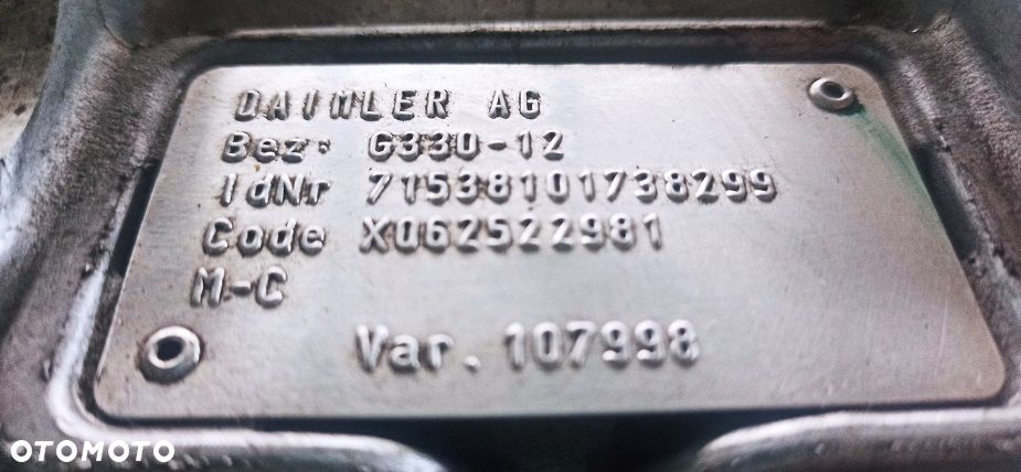 Skrzynia biegów G330-12 Actros MP4 NOWA - 4