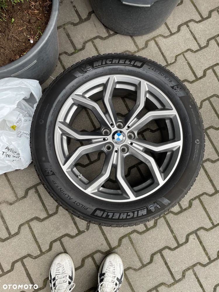 koła zimowe BMW X3 G01 X4 G02 245/50/19 RSC Michelin Alpin 5 7mm 2021 - 1