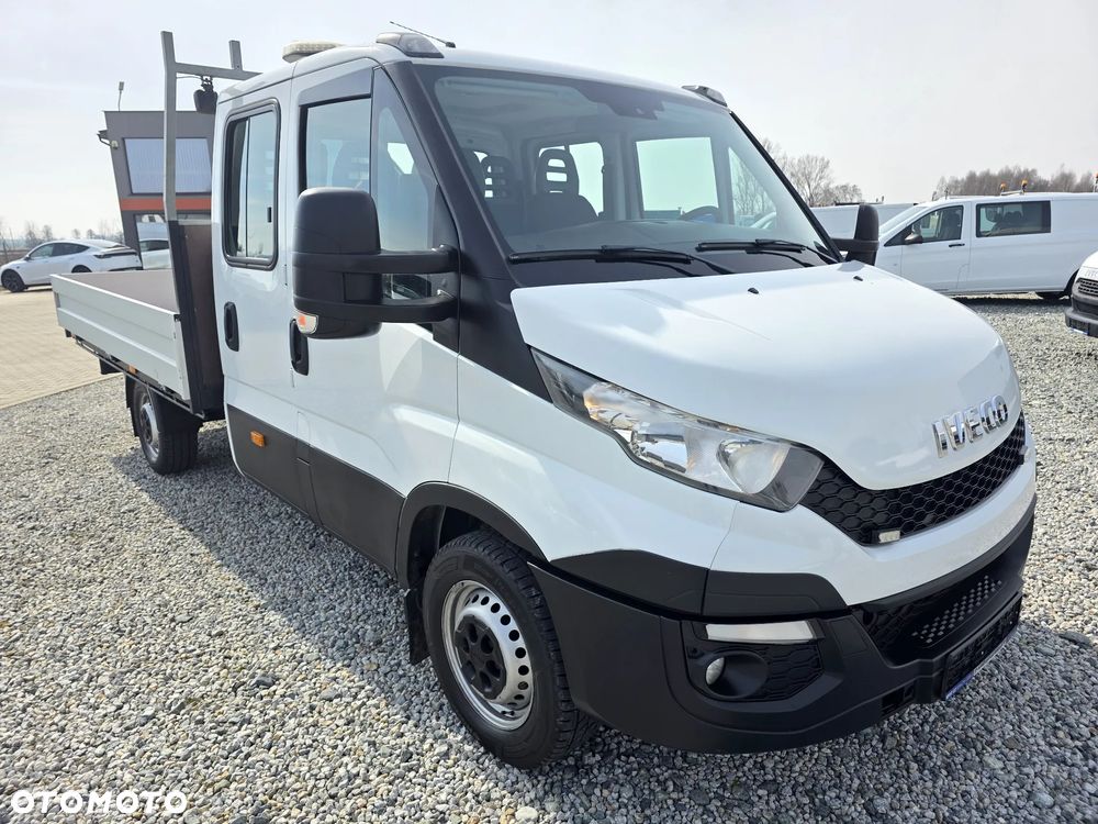 Iveco 35S17 3.0 HPI 170 KONNA DOKA BRYGADÓWKA 7 OSOBOWA KLIMA WEBASTO 3,2 M SKRZYNIA DO 3,5T GWARANCJA - 7