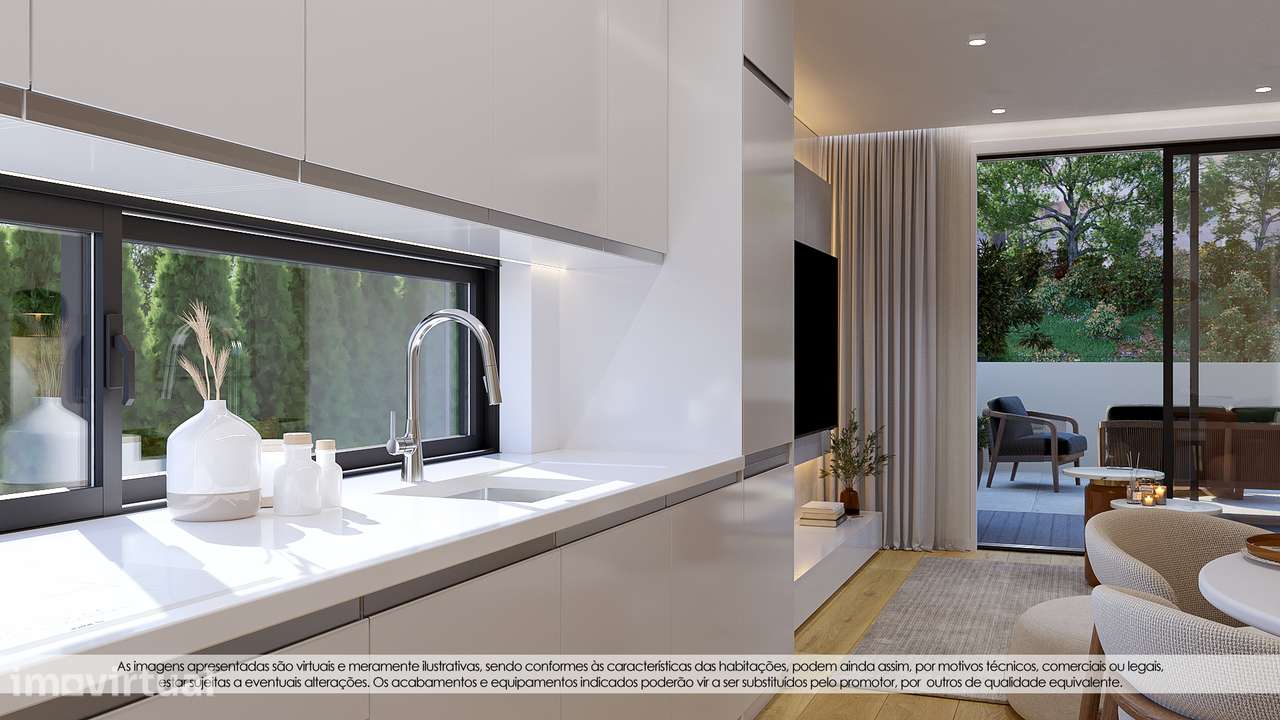 Apartamento T3 novo com garagem e varanda - Grande imagem: 2/18