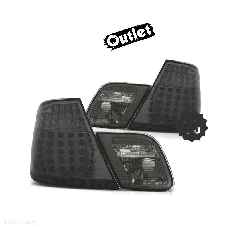 R147281C1 FAROLINS TRASEIROS LED BMW E46 03-06 ESCURECIDOS LOOK M3 - 1