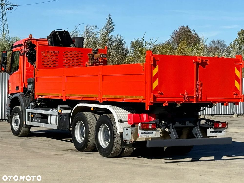 Mercedes-Benz AROCS 2640 * SKRZYNIA 6,50 m * HIAB 144 BS - 3 + PILOT / 6x4 - 6