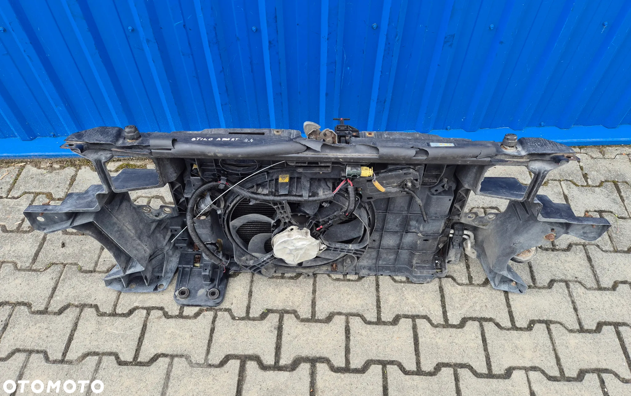 PAS PRZÓD PRZEDNI CHŁODNICE WENTYLATOR FIAT STILO ABARTH 2.4 B - 11