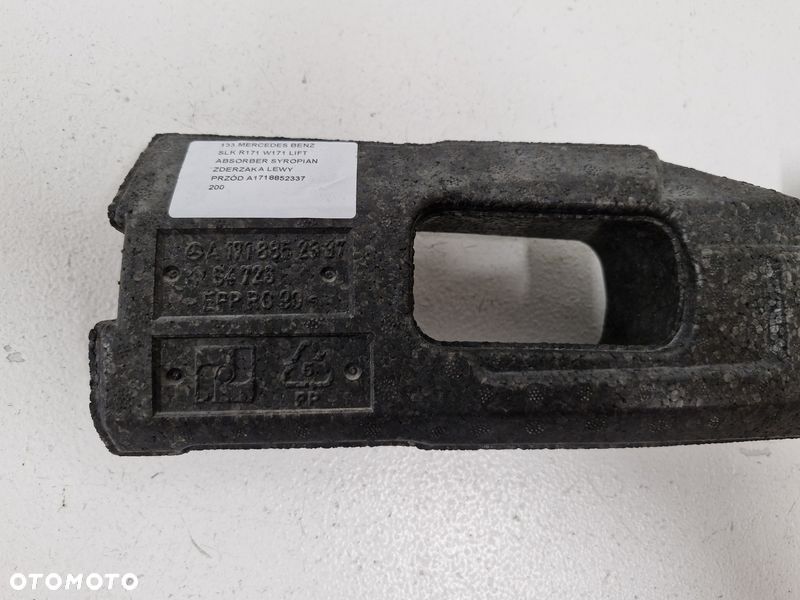 mercedes slk r171 w171 lift absorber styropian zderzaka lewy przód a1718852337 - 4