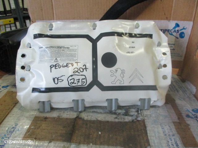 Airbag Passageiro 6052665B PEUGEOT 207 2005 - 1