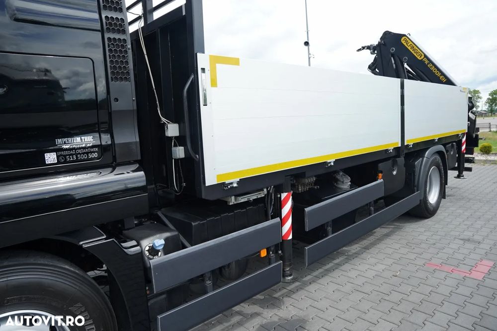 MAN TGS 18.460 / 4X2 / DROPSIDE / PALFINGER PK 230001 / MAX. LOAD CAPACITY: 5,950 KG / NAVI / ROTATOR / PARKING AIR CONDITIONING / MANUAL / EURO 6 - 20