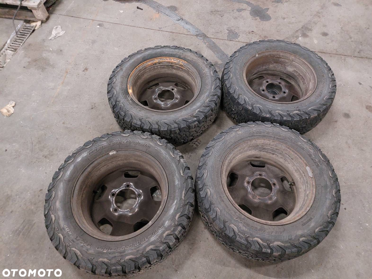 KOŁA KOMPLET CENA ZA 4SZT 5×139,7 215/70R16 BFGOODRICH ALL-TERRAIN T/A 2015 - 5