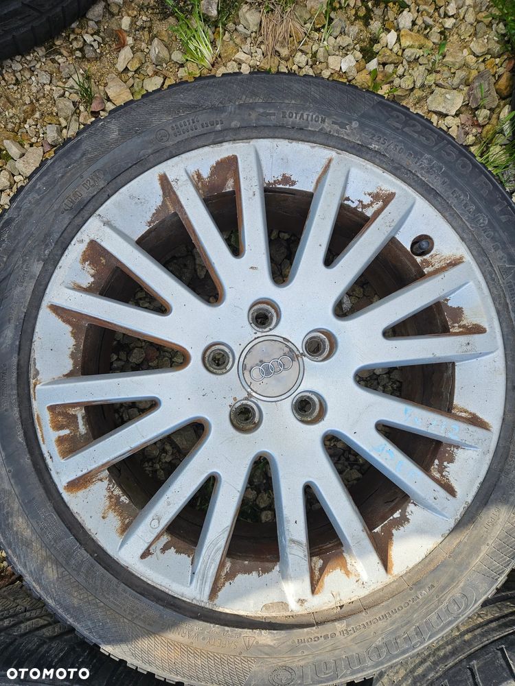 Felga Aluminiowa Audi A3 8P 5x112 7.5JX17 cali ET 56 8P0601025BF Koło Zapasowe - 5