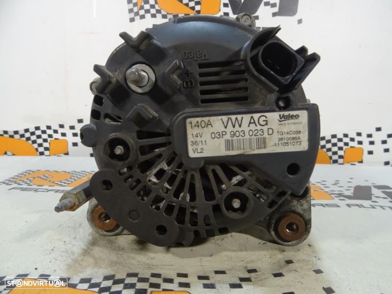 Alternador Volkswagen Polo (6R1, 6C1)  03P903023d / 03P 903 023 D / Tg - 3
