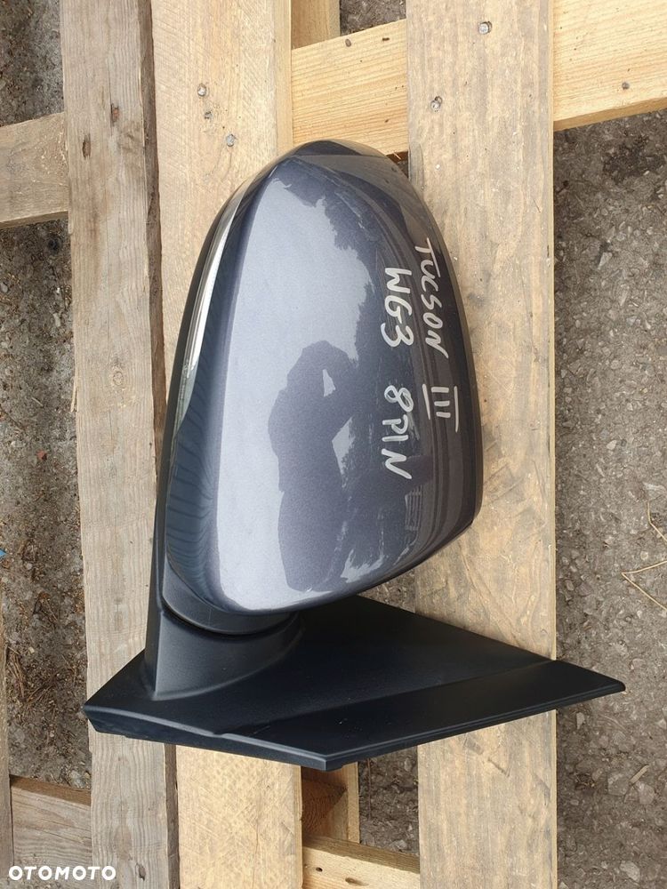 HYUNDAI TUCSON III LUSTERKO PRAWE 8 PIN 87620-D7250 kolor WG3