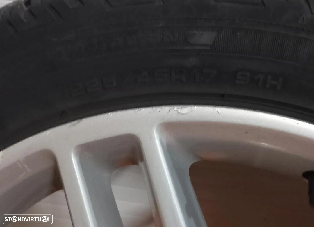 Jantes Mercedes AMG C220 W204 225/45 R17  225/40 R17 - 6