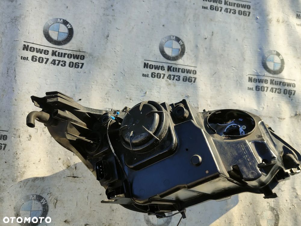 BMW E60 E61 Lampa przednia lewa zwykła H7 przed lift - 9