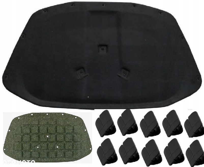 Skoda OCTAVIA II 2004-2013 MATA WYGŁUSZENIE MASKI POKRYWY SILNIKA