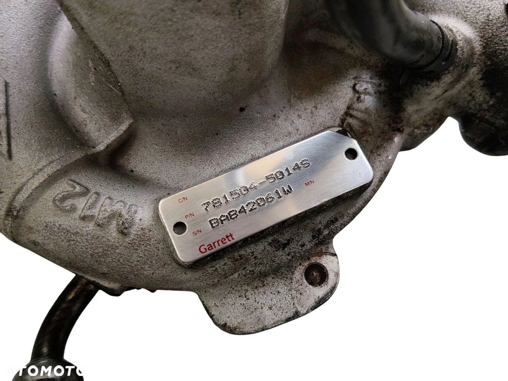 TURBOSPRĘŻARKA OPEL MOKKA A (2012-2016) 1.4 T 140KM 781504-5014S - 3