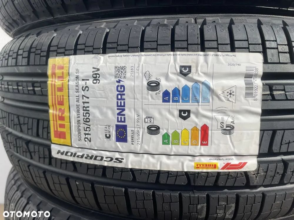 OPONY CAŁOROCZNE 215/65/17 215/65R17 99V PIRELLI SCORPION ALL SEASON SF - 2