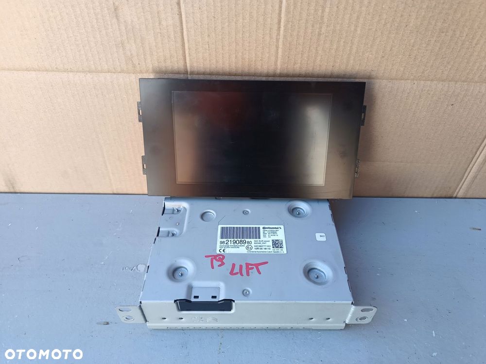 peugeot 308 lift citroen grandland radio nawigacja wyświetlacz 9821908980 - 1