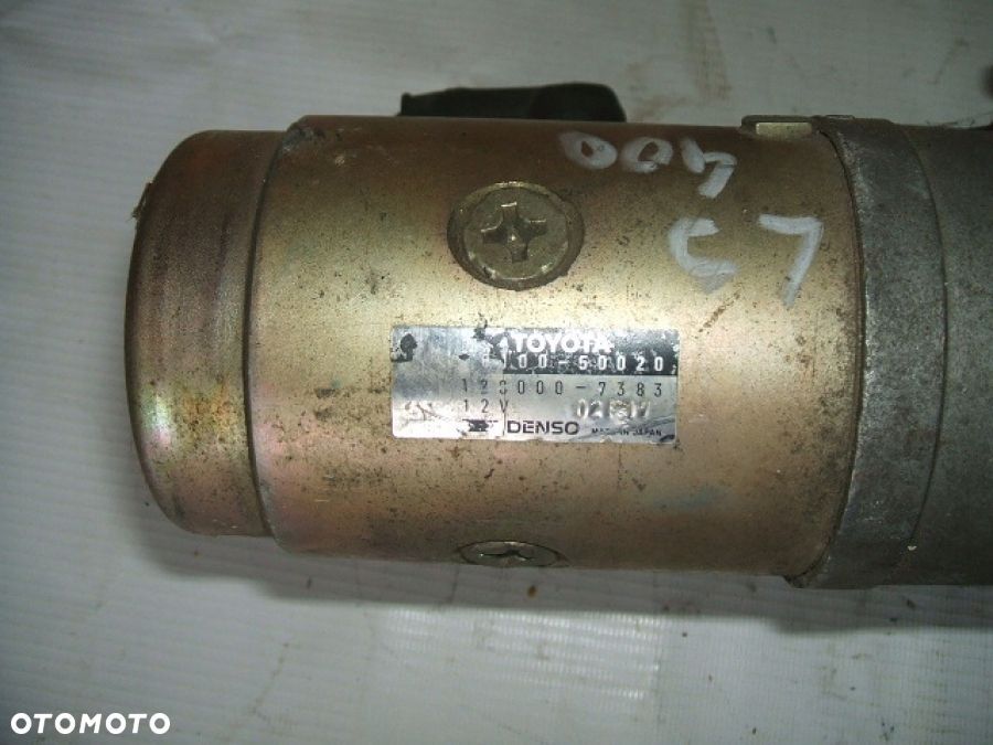 LEXUS LS400 89-94 SC400 ROZRUSZNIK STARTER 28100-50020 128000-7383 - 5