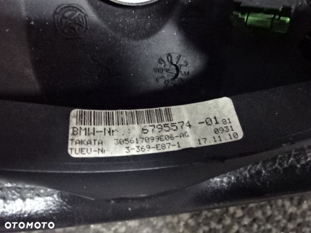 Kierownica skórzana BMW E87 multifunkcja 6795574 - 2
