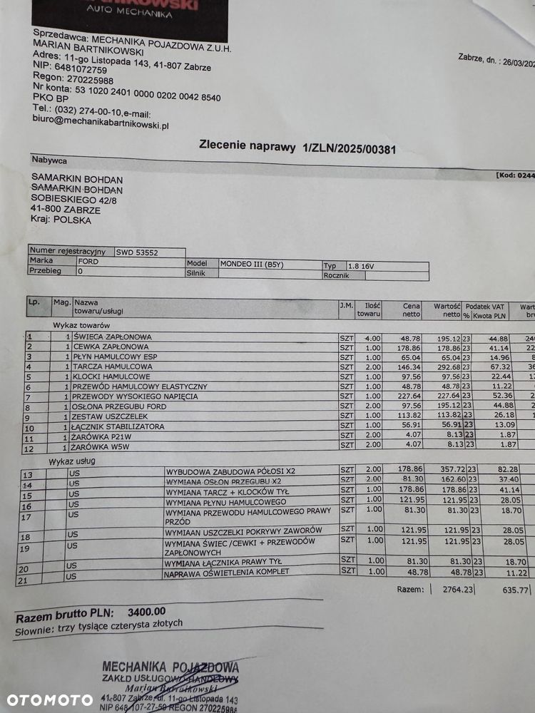 Ford Mondeo 1.8 Titanium - 8