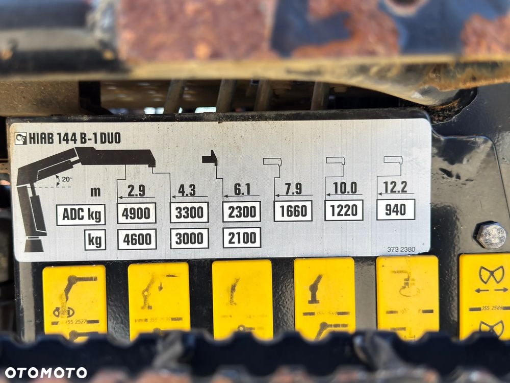 Mercedes-Benz ATEGO 1324 * SKRZYNIA 6,40 m + HIAB 144 B - 1  DUO + WIERTNICA - 14