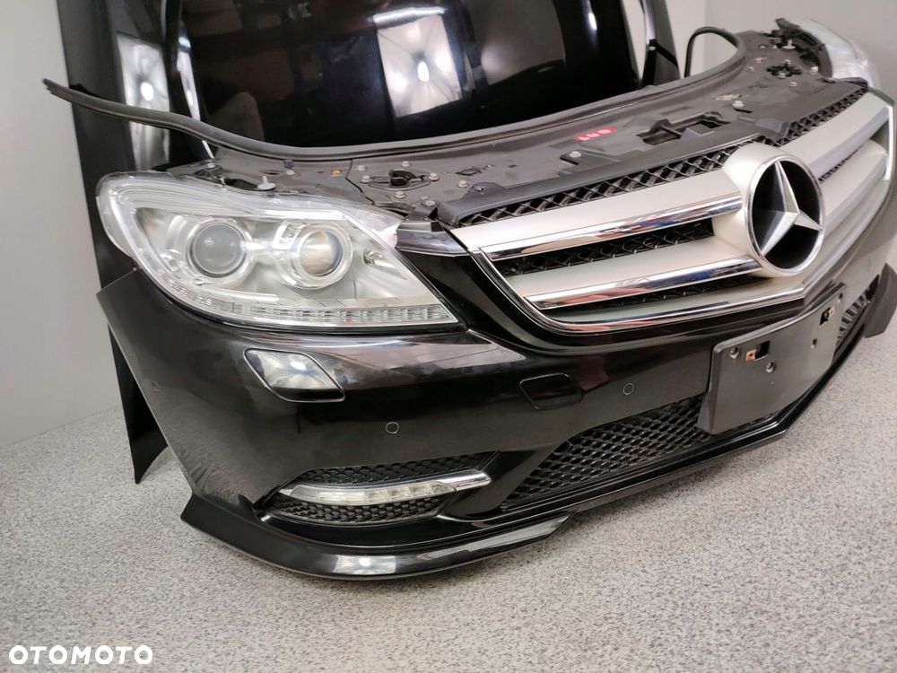 MERCEDES CL W216 LIFT AMG ZDERZAK MASKA CHŁODNICE PAS 197 - 2