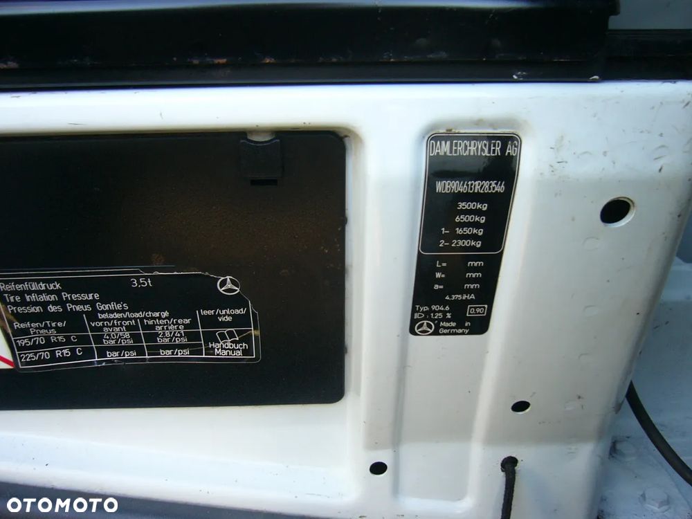 Mercedes-Benz Sprinter 411 Cdi Dmc 3,5 t Skrzynia 5 x 2,2 x 0,55 m - 15