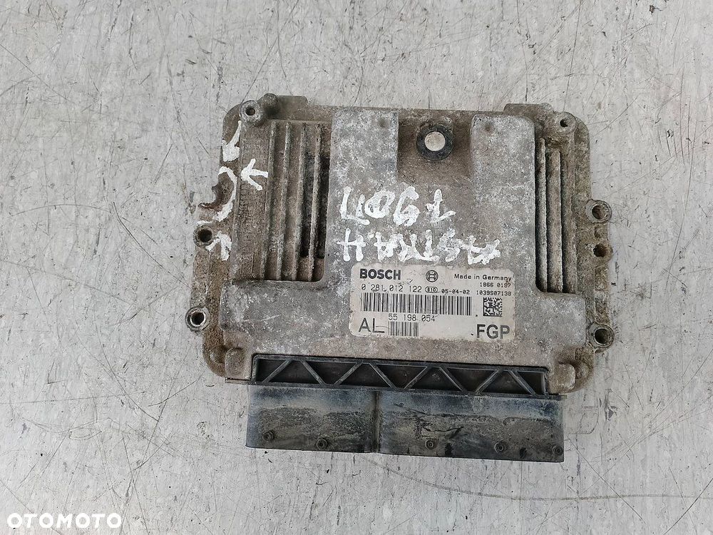 KOMPUTER, STEROWNIK OPEL ASTRA H 55198054AL   0281012122 1.9 CDTI - 1