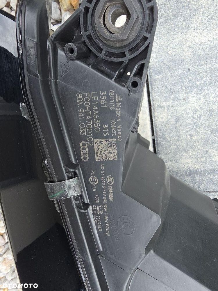 AUDI Q5 SQ5 80A FY Lampa lewa przód Full Led Dynamic 80A941033 2018 - 9