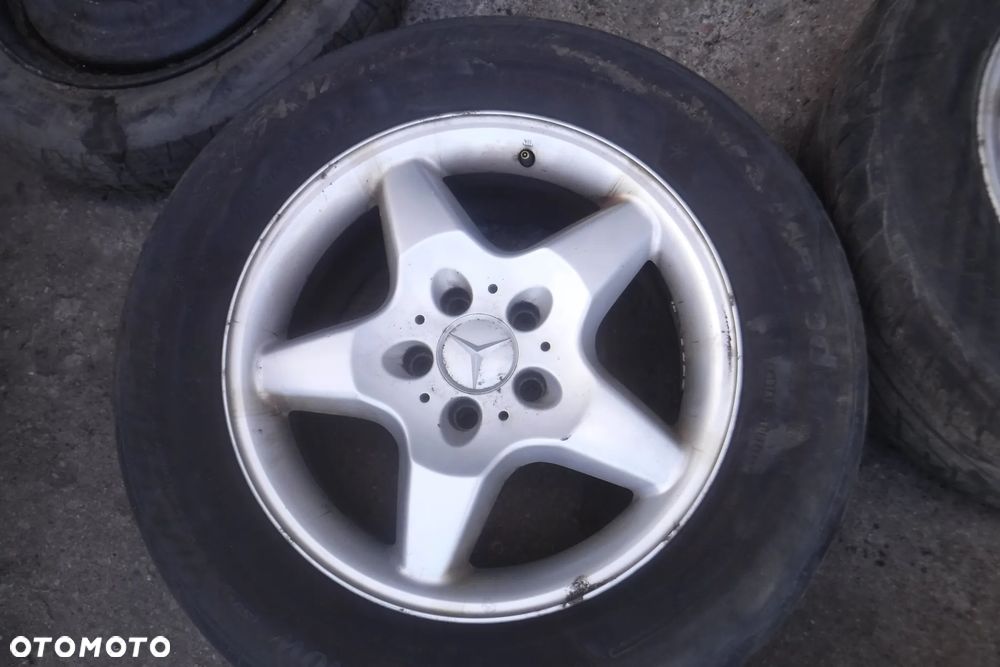 Mercedes ML W163 lift  Alufelgi  opony 17 5X112 felgi ET52 zima zimowe - 5