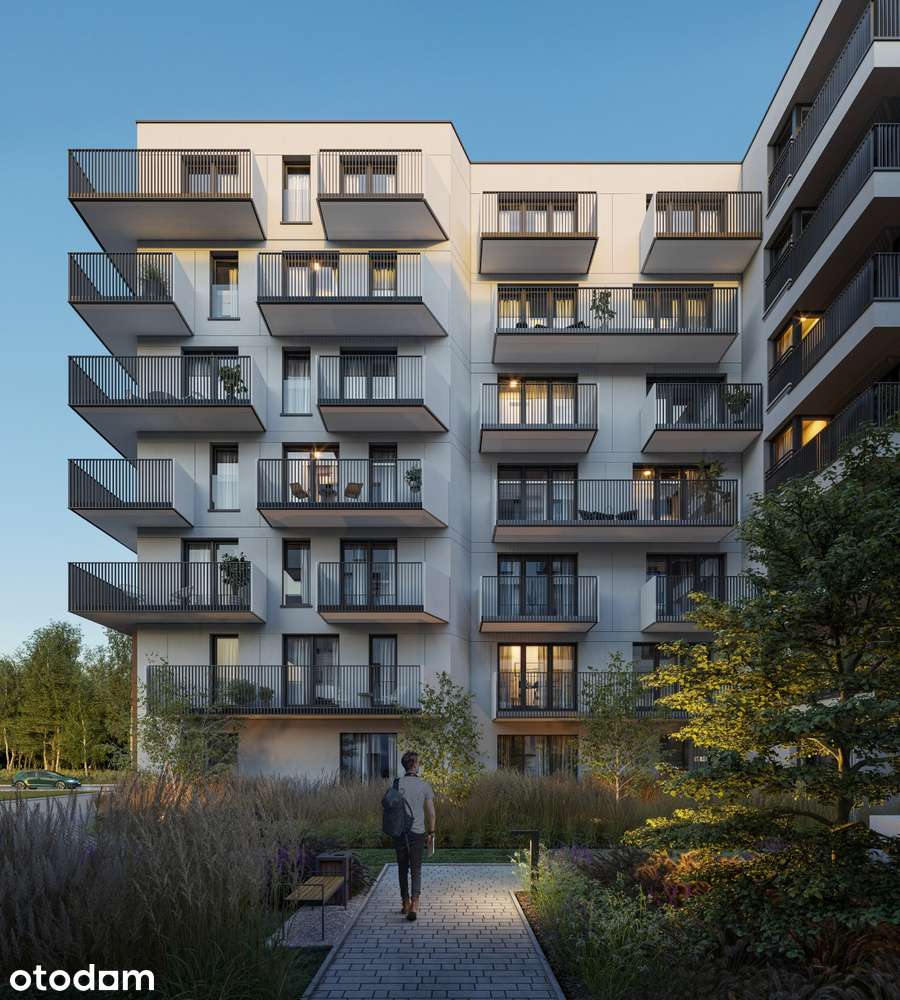 3-pokojowe mieszkanie 46m2 + loggia