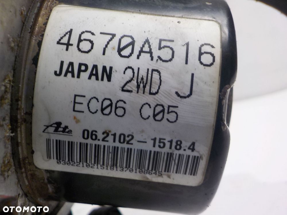 MITSUBISHI LANCER POMPA ABS 4670A516 2WD 06.2102-1518.4 06.2109-5712.3 - 7