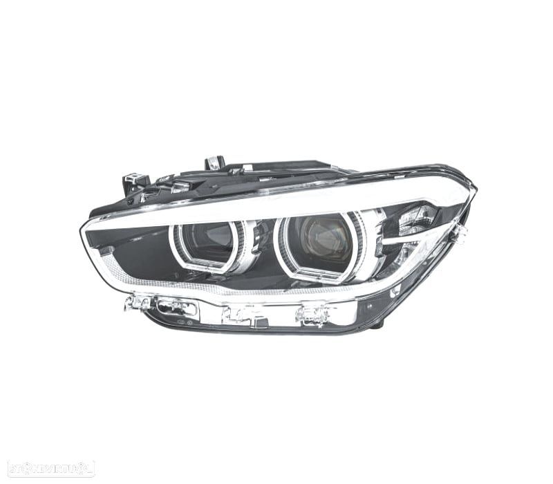 FAROL ESQ FULL LED BMW F20 F21 15-19 FUNDO PRETO - 1