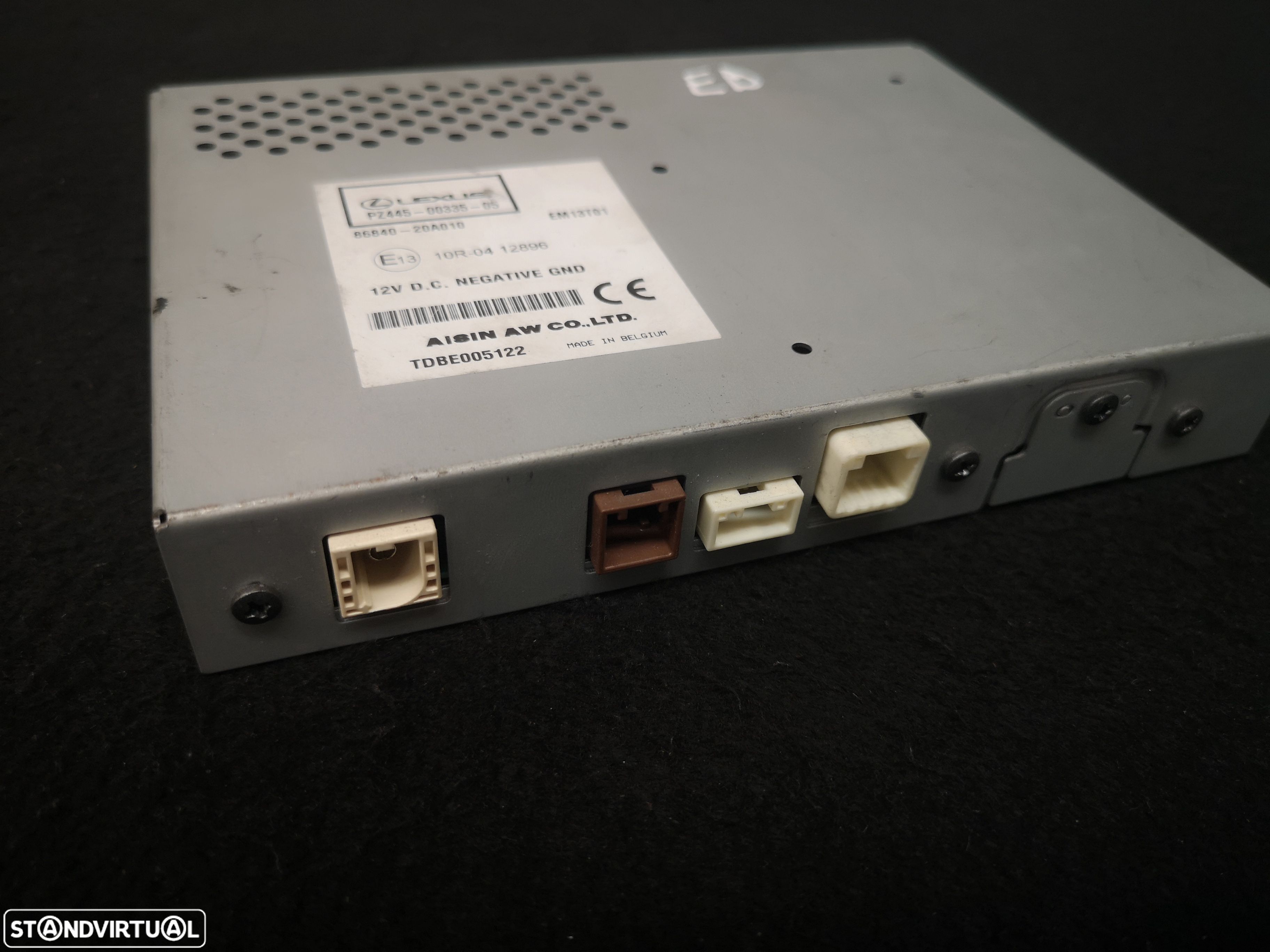 Centralina modulo GND  12V D. C. NEGATIVE LEXUS CT200H 2014-2019 - 1