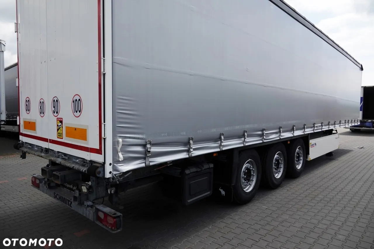 Schmitz Cargobull FIRANKA / STANDARD /  OŚ PODNOSZONA / KOSZ NA PALETY - 13