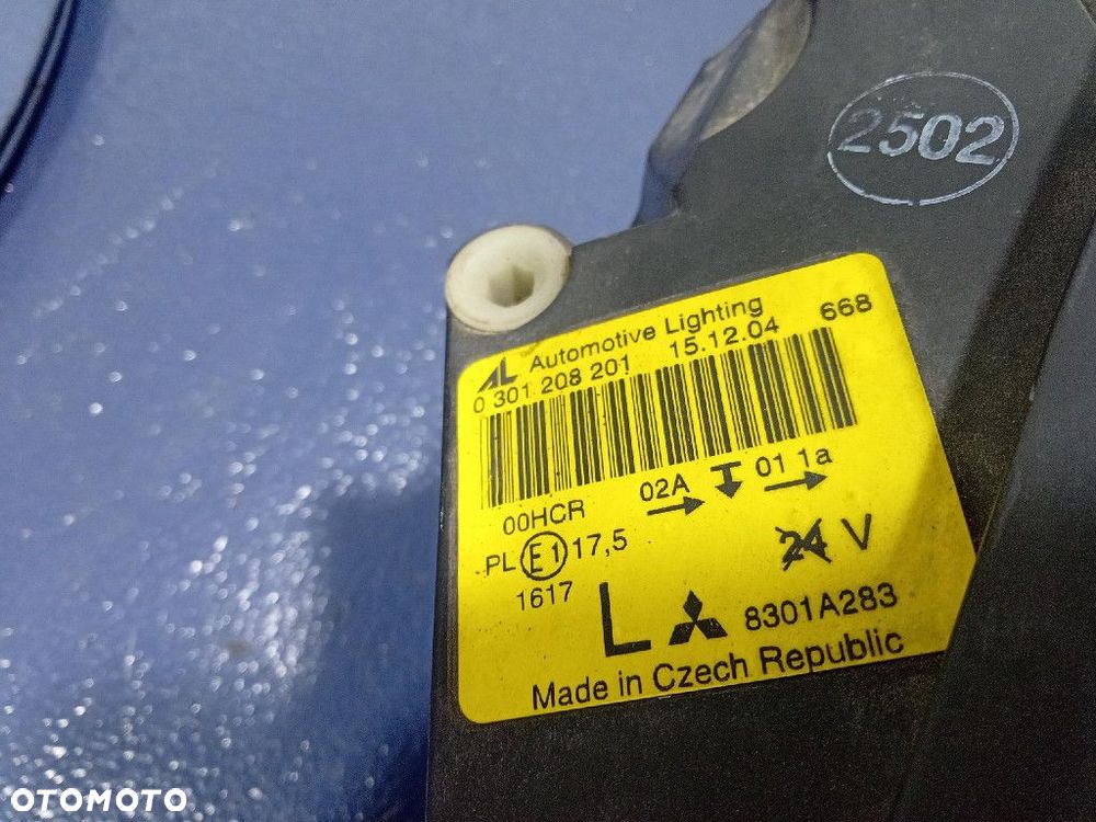 COLT Z30 CZ3 VI REFLEKTOR LEWY LAMPA PRZÓD 0301208201 - 5