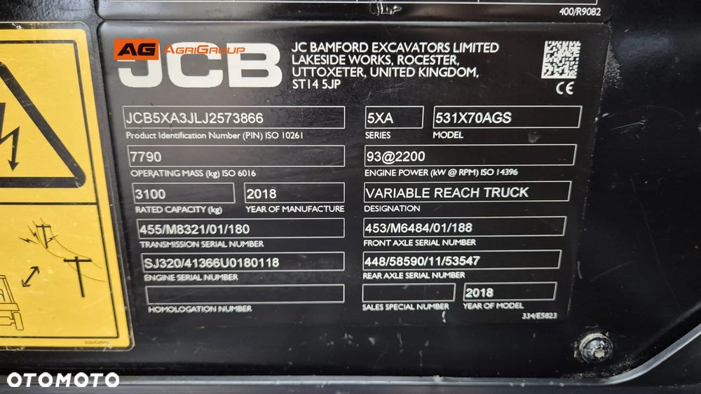 JCB 531-70 Agri Super 2018R - 13