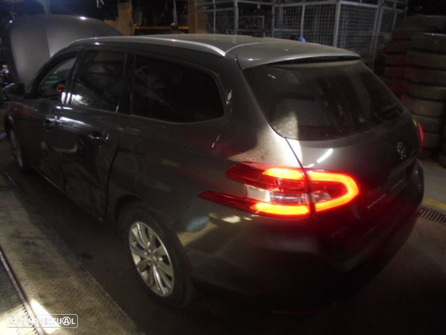 Carro MOT:  YHZ PEUGEOT 308 2018 1.5 BLUEHDI 131CV 5P CINZA DIESEL - 7