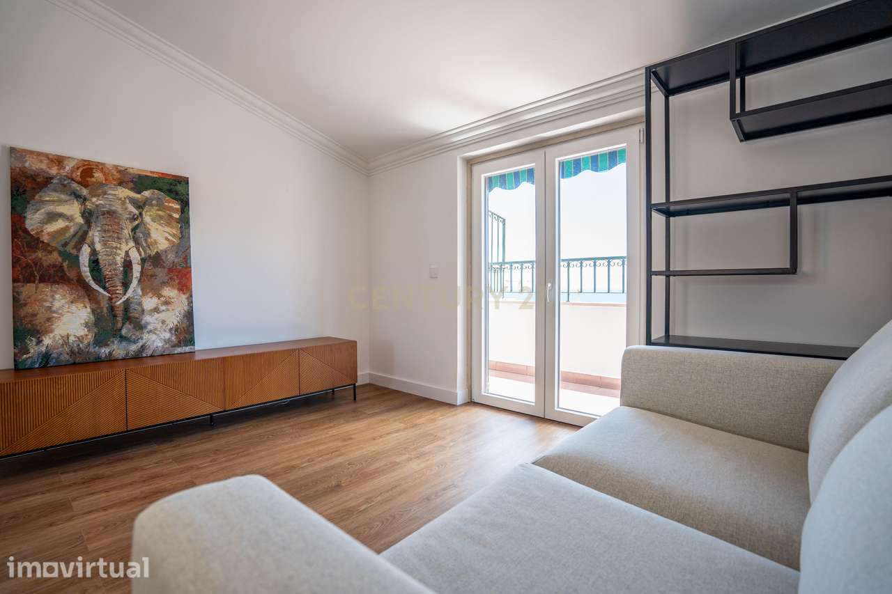 T1 com Vista Mar no Monte Estoril | Renovado, Mobilado, a Estrear | Ga - Grande imagem: 2/21