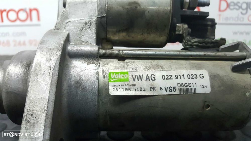 MOTOR DE ARRANQUE VOLKSWAGEN GOLF VI (5K1) SPORT - 5