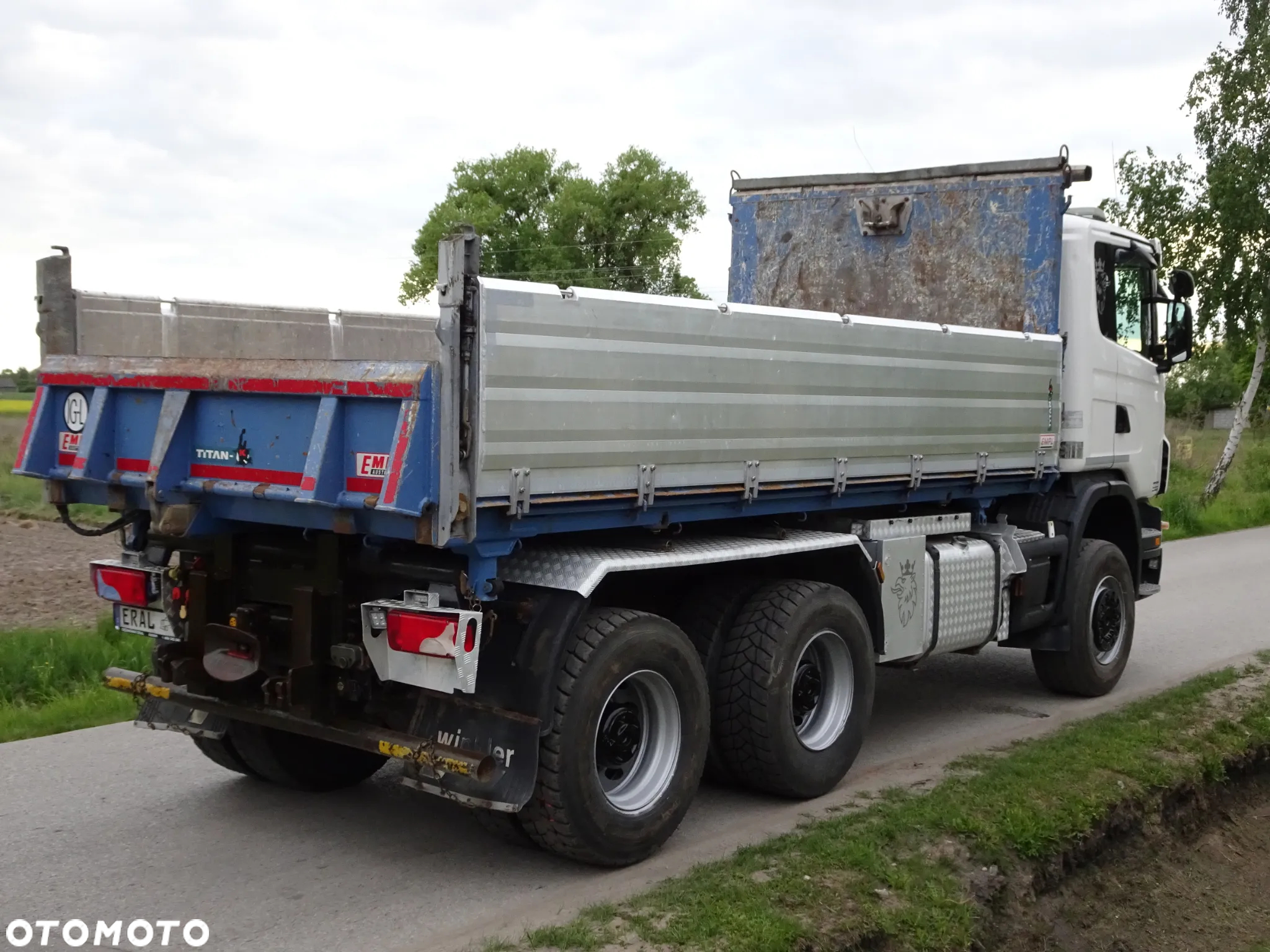 Scania G440 6X6  Kipper 3-stronny wywrotka Hydroburta Bordmatic  sprowadzony stan idealny - 9