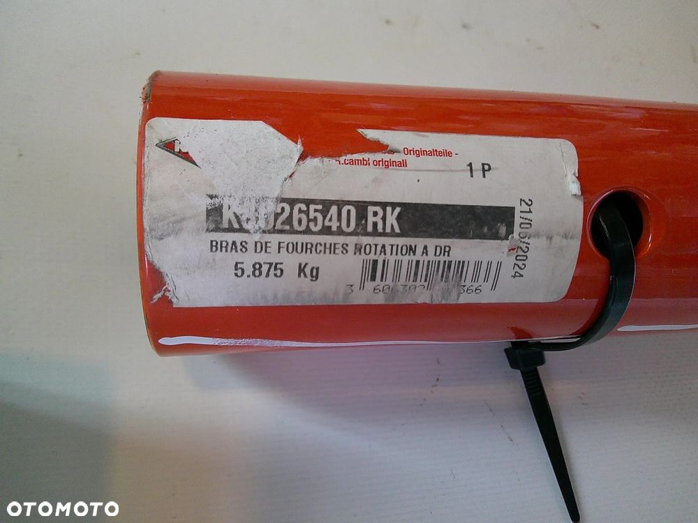 oryginał oe ramie zęba zgrabiarki kuhn k8026540 - 2