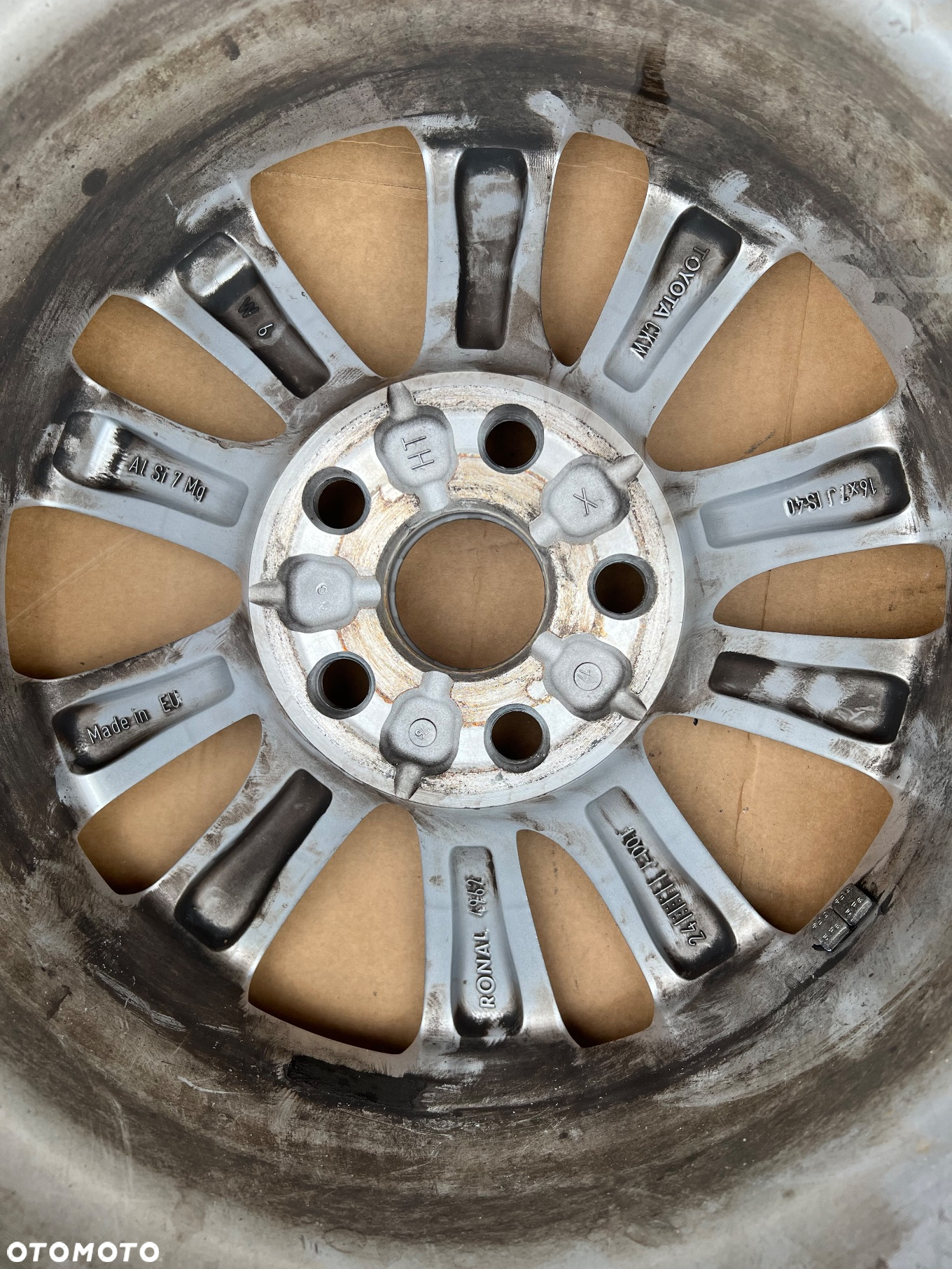 FELGA ALUMINIOWA TOYOTA COROLLA E21 2018- 16'' 7J 5x114.3 ET 40 RONAL 4962 - 9