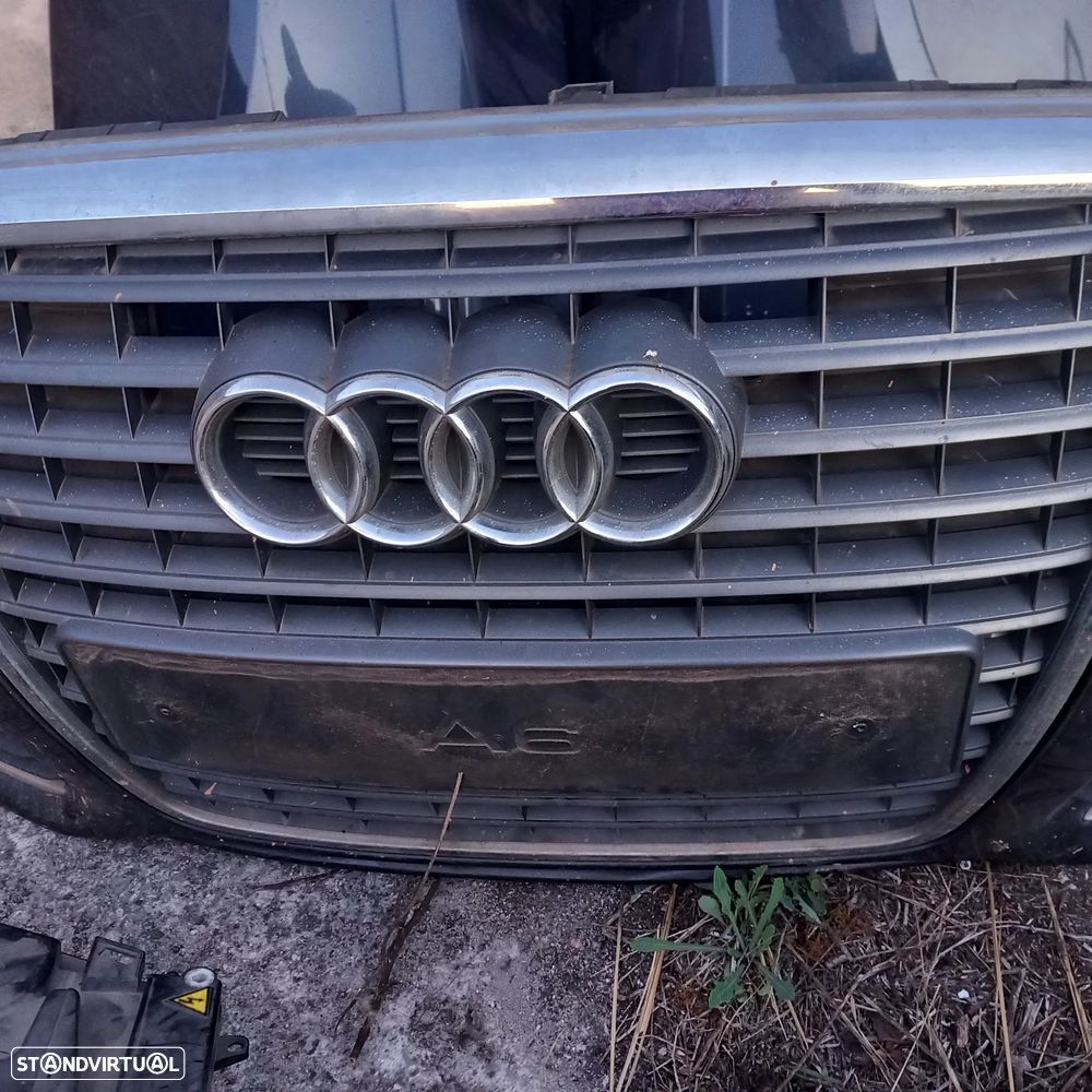 Frente completa audi a6 4f led - 4