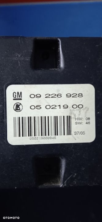 Moduł Fotela Opel Signum Vectra c 09226928 - 3